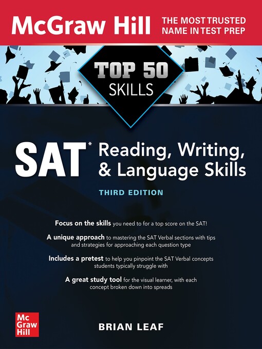 Imagen de portada para Top 50 SAT Reading, Writing, and Language Skills